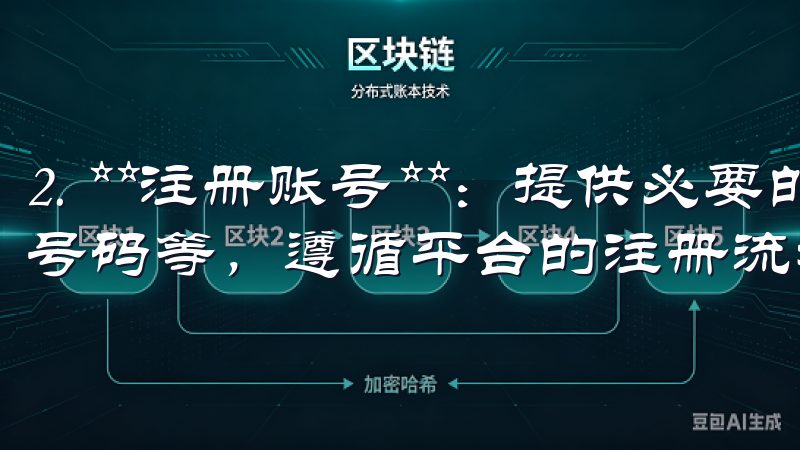 2. **注册账号**：提供必要的个人信息，如邮箱、手机号码等，遵循平台的注册流程并进行身份验证。