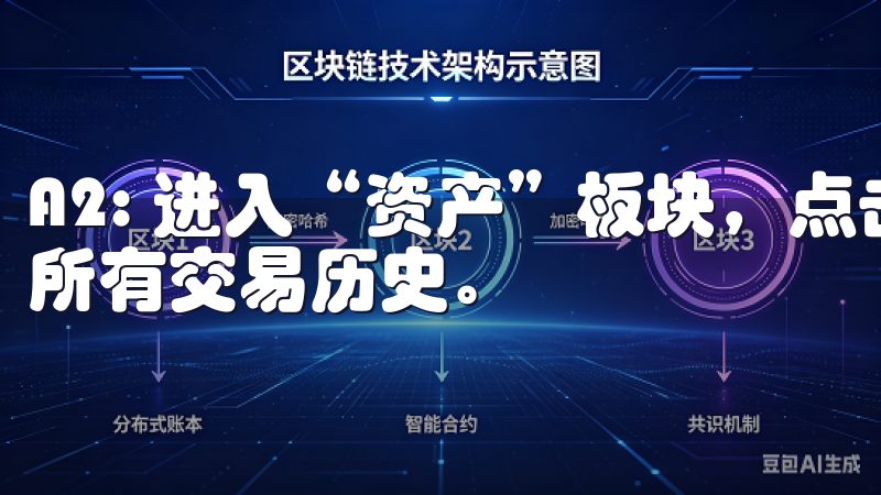 A2: 进入“资产”板块，点击“交易记录”，即可查看你的所有交易历史。
