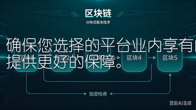 确保您选择的平台业内享有良好的口碑，这样可以为后续的交易提供更好的保障。