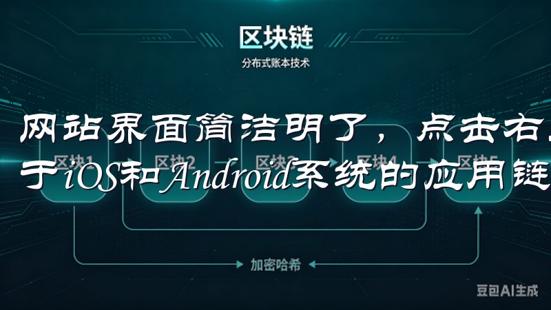 网站界面简洁明了，点击右上角的“下载”按钮，你会看到适用于iOS和Android系统的应用链接。