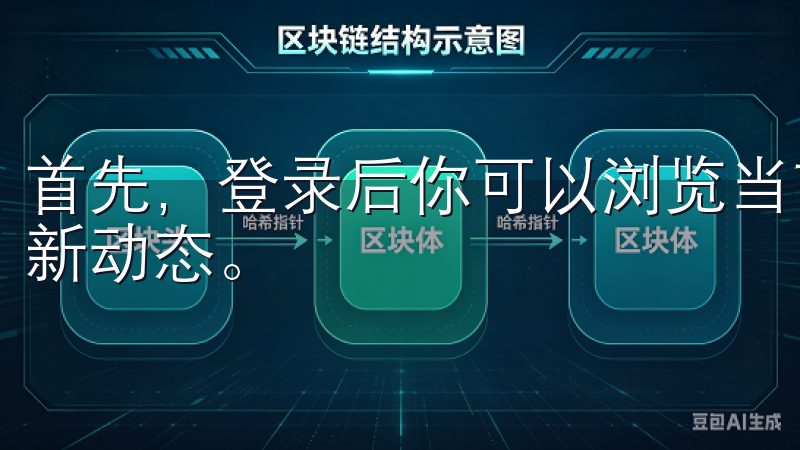 首先，登录后你可以浏览当前市场行情，了解各类加密货币的最新动态。