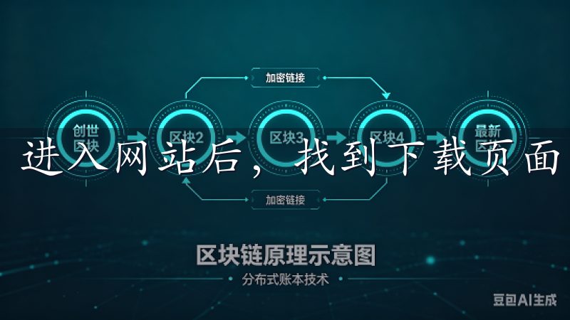 进入网站后，找到下载页面，点击苹果手机的下载链接。