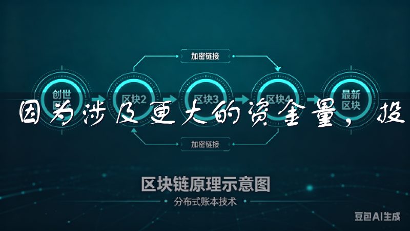 因为涉及更大的资金量，投资决策需要更加谨慎。