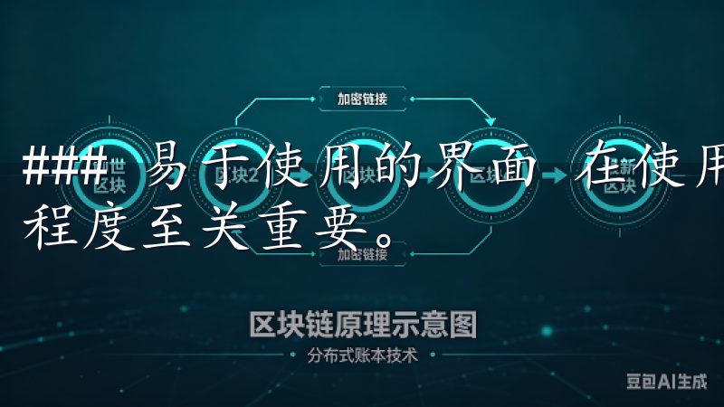 ### 易于使用的界面 在使用任何交易平台时，界面的友好程度至关重要。