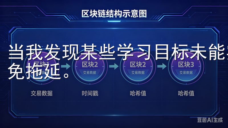 当我发现某些学习目标未能实现时，可以及时调整学习节奏，避免拖延。