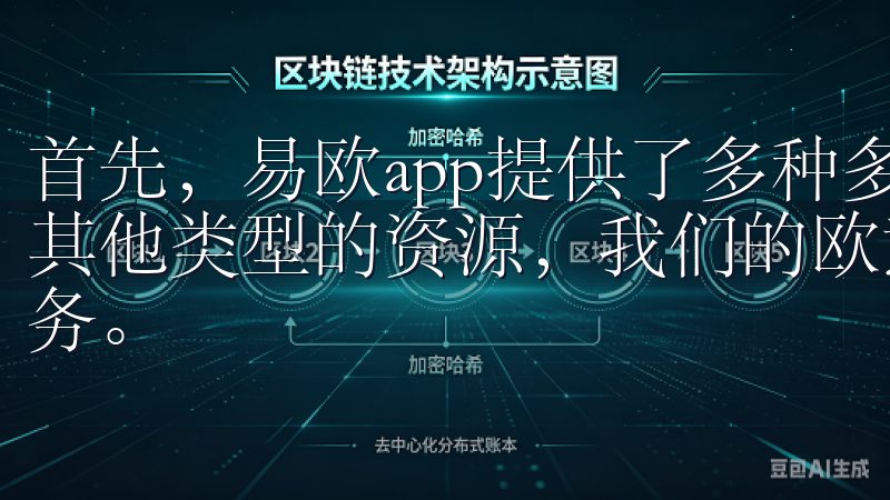 首先，易欧app提供了多种多样的课程无论是软件、文档还是其他类型的资源，我们的欧意下载渠道都将为您提供全方位的服务。