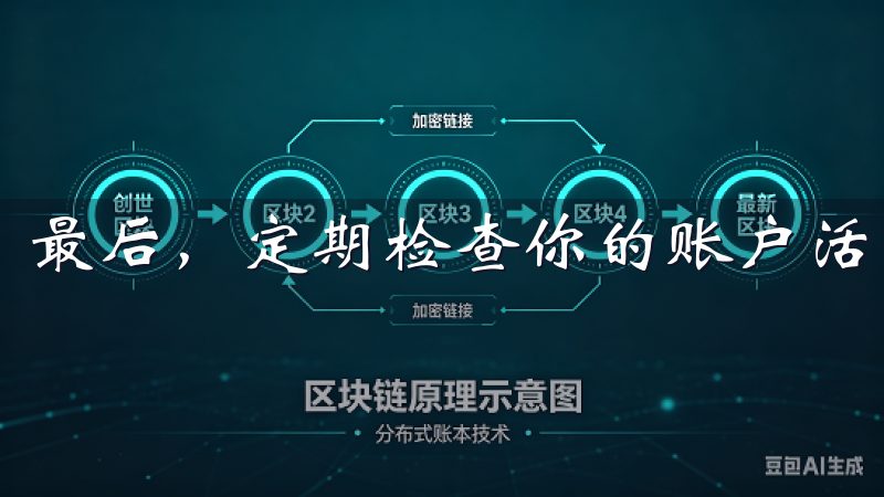 最后，定期检查你的账户活动，确保没有可疑的登录或操作。