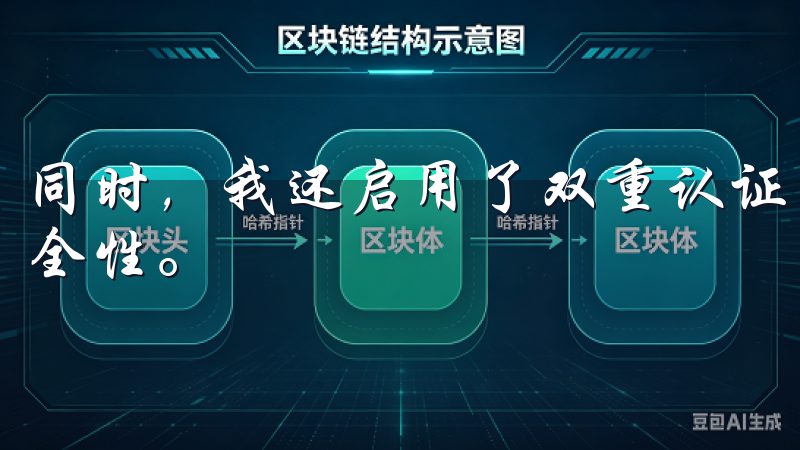 同时，我还启用了双重认证（2FA），进一步加强了账户的安全性。