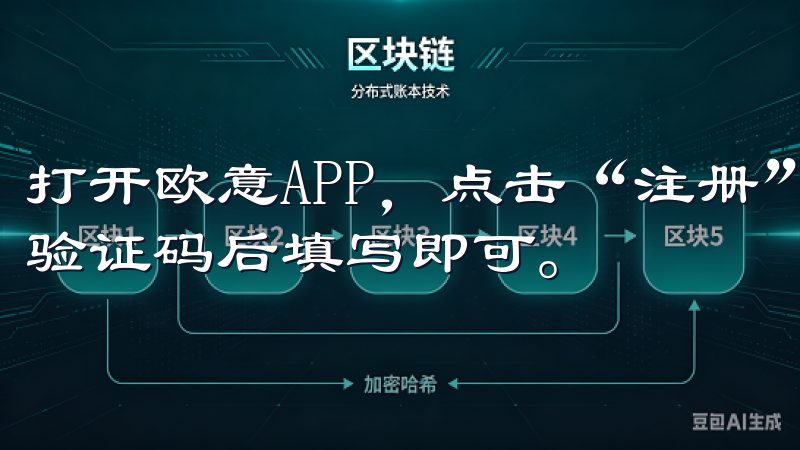 打开欧意APP，点击“注册”按钮，输入你的手机号码，接收验证码后填写即可。