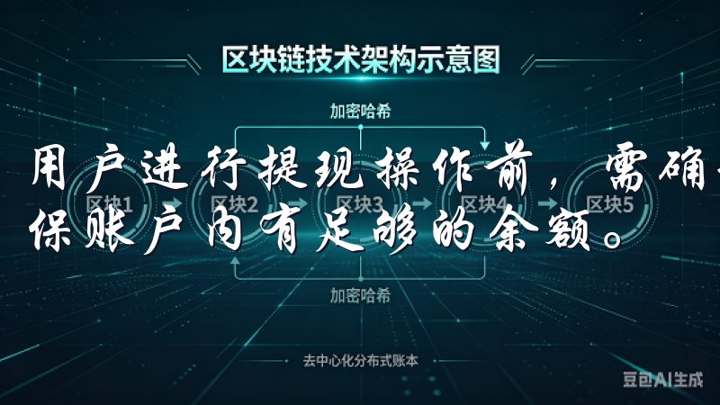 用户进行提现操作前，需确认自己的账户已完成实名认证，并确保账户内有足够的余额。