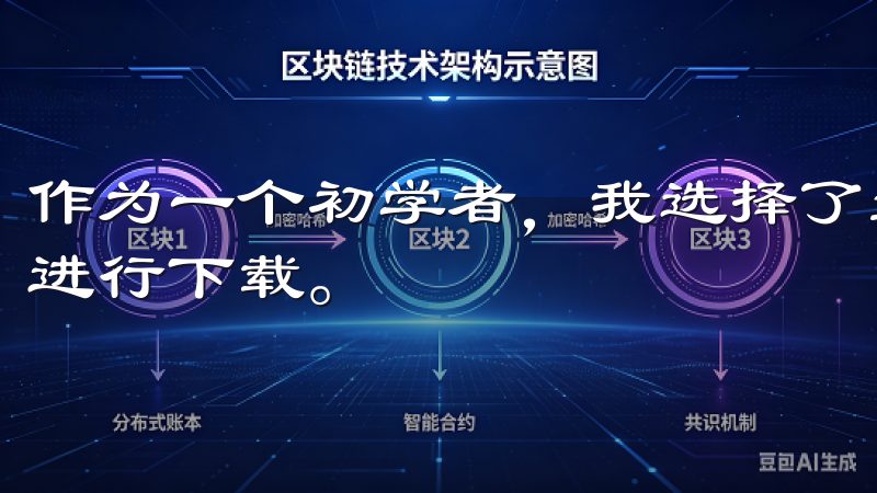 作为一个初学者，我选择了最简单的方式——通过手机应用市场进行下载。