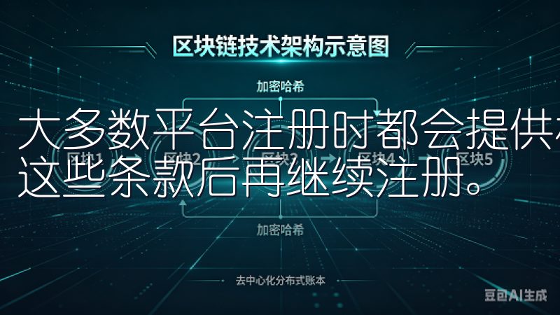 大多数平台注册时都会提供相关链接，十分重要的是确保你同意这些条款后再继续注册。