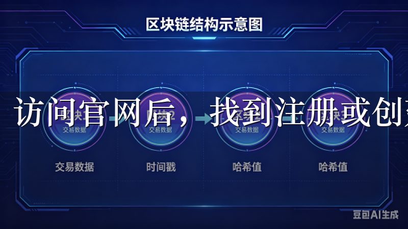 访问官网后，找到注册或创建账户的按钮。