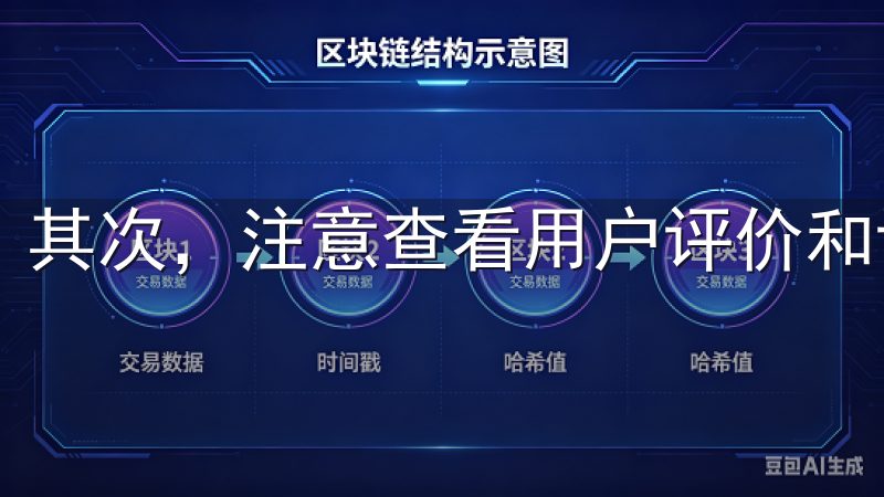 其次，注意查看用户评价和评分。