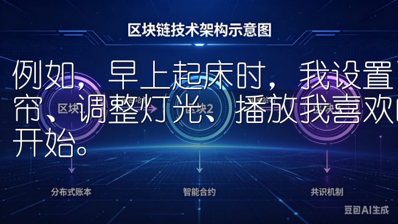 例如，早上起床时，我设置了"晨起模式"，应用会自动打开窗帘、调整灯光、播放我喜欢的音乐，让我的一天从舒适的氛围中开始。