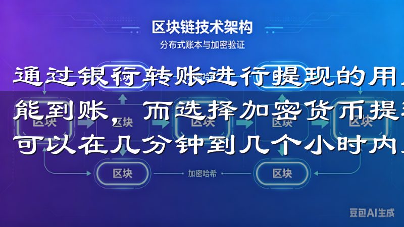 通过银行转账进行提现的用户，通常需要等待1-3个工作日才能到账，而选择加密货币提现的用户在网络正常的情况下，通常可以在几分钟到几个小时内完成。