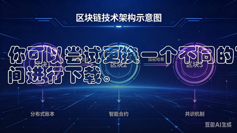 你可以尝试更换一个不同的下载源，或者在网络高峰期以外的时间进行下载。