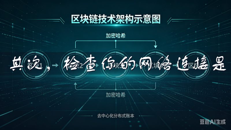 其次，检查你的网络连接是否稳定，这对于下载过程至关重要。
