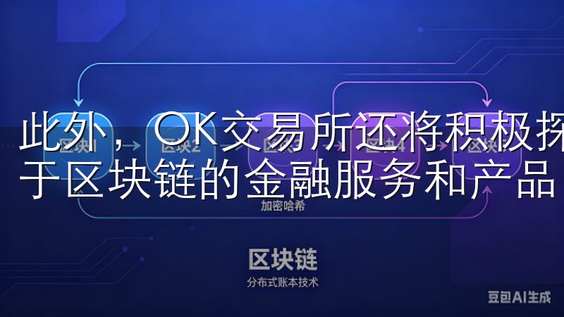 此外，OK交易所还将积极探索区块链技术的应用，推出更多基于区块链的金融服务和产品。