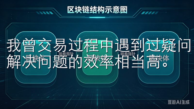 我曾交易过程中遇到过疑问，线客服的响应速度让我感到惊喜，解决问题的效率相当高。