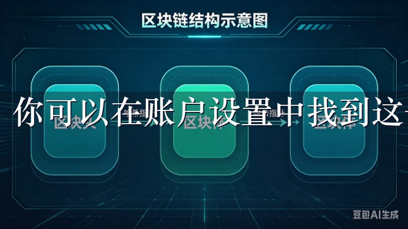 你可以在账户设置中找到这一选项，按照提示进行操作。