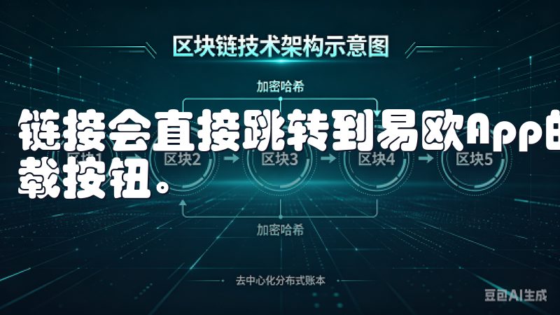 链接会直接跳转到易欧App的下载页面，页面上会有清晰的下载按钮。