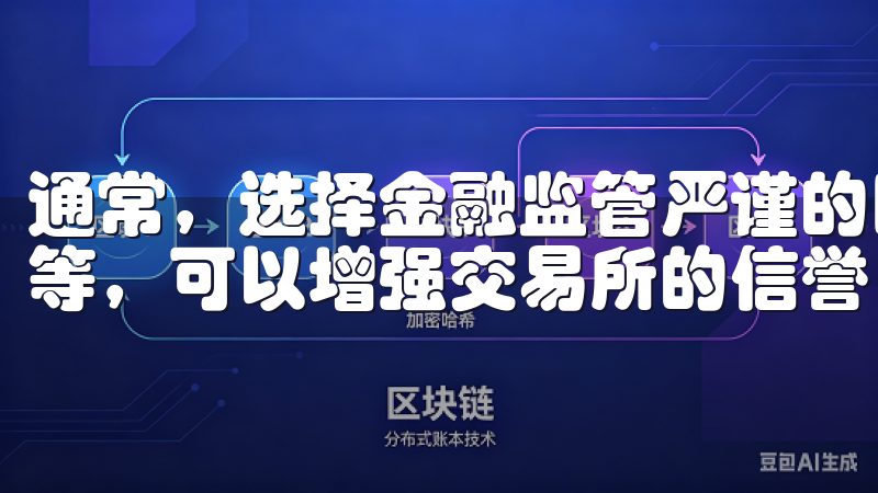 通常，选择金融监管严谨的国家作为注册地，比如新加坡、英国等，可以增强交易所的信誉，吸引更多用户的参与。