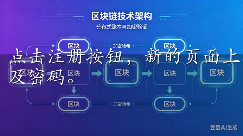 点击注册按钮，新的页面上填写相关信息，包括邮箱或手机号码及密码。