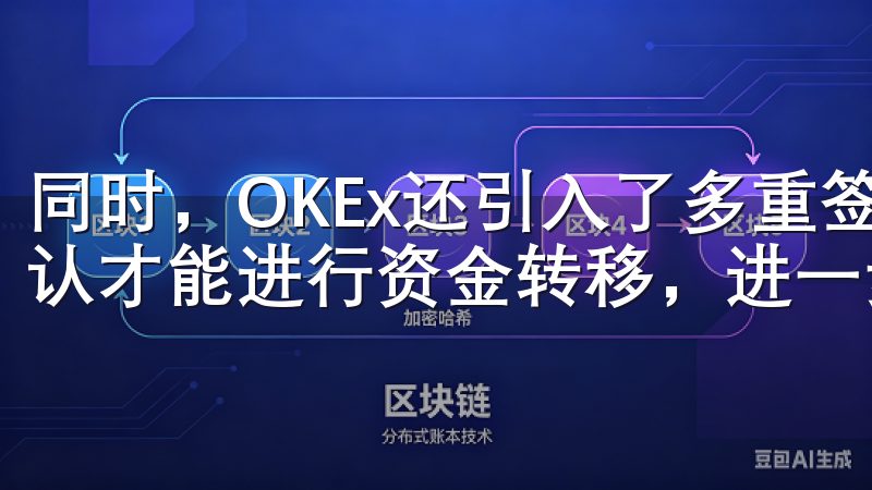 同时，OKEx还引入了多重签名技术，要求多名管理员共同确认才能进行资金转移，进一步提高了资金安全性。