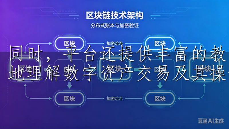同时，平台还提供丰富的教育资源和操作指南，帮助新用户更好地理解数字资产交易及其操作技巧。