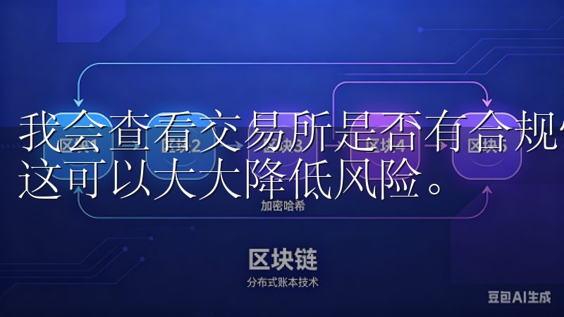 我会查看交易所是否有合规性认证，如金融监管机构的许可证，这可以大大降低风险。