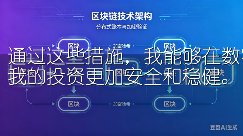 通过这些措施，我能够在数字货币交易中更好地管理风险，确保我的投资更加安全和稳健。
