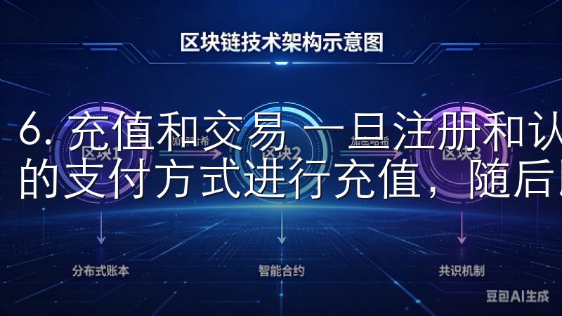 6. 充值和交易 一旦注册和认证完毕，你便可以选择适合你的支付方式进行充值，随后即可进行数字资产的交易。