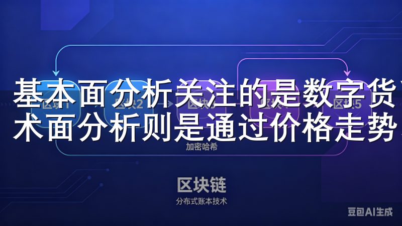 基本面分析关注的是数字货币的实际应用价值和市场需求，而技术面分析则是通过价格走势、交易量等数据进行判断。
