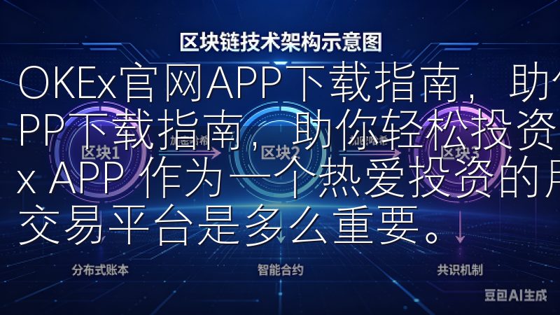 OKEx官网APP下载指南，助你轻松投资 OKEx官网APP下载指南，助你轻松投资 如何在iOS设备上下载OKEx APP 作为一个热爱投资的用户，我知道选择一个可靠的交易平台是多么重要。