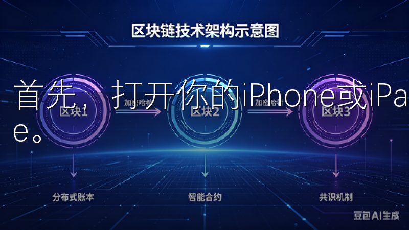 首先,打开你的iPhone或iPad上的App Store。