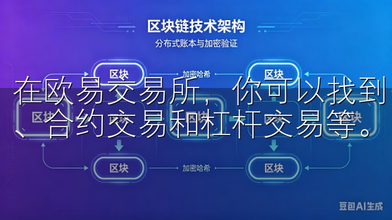 在欧易交易所，你可以找到多种不同的交易产品，包括现货交易、合约交易和杠杆交易等。