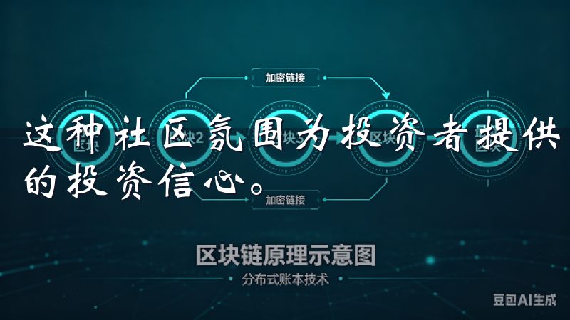 这种社区氛围为投资者提供了一个良好的交流平台，增强了他们的投资信心。