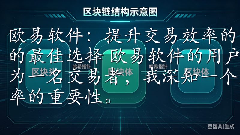 欧易软件：提升交易效率的最佳选择 欧易软件：提升交易效率的最佳选择 欧易软件的用户友好界面：简化您的交易体验 作为一名交易者，我深知一个直观、易用的交易平台对提升交易效率的重要性。
