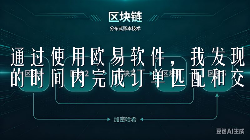通过使用欧易软件，我发现其订单匹配速度非常快，能够在极短的时间内完成订单匹配和交易。