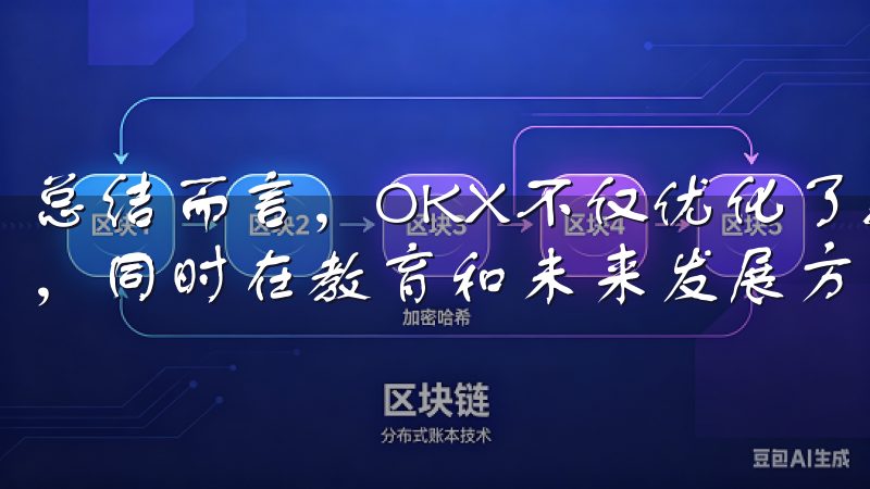 总结而言，OKX不仅优化了数字货币交易的用户体验和安全性，同时在教育和未来发展方面都做出了重要贡献。