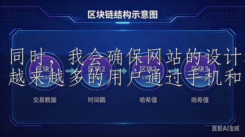 同时,我会确保网站的设计和布局在移动设备上同样友好,因为越来越多的用户通过手机和 tablet 浏览网页。