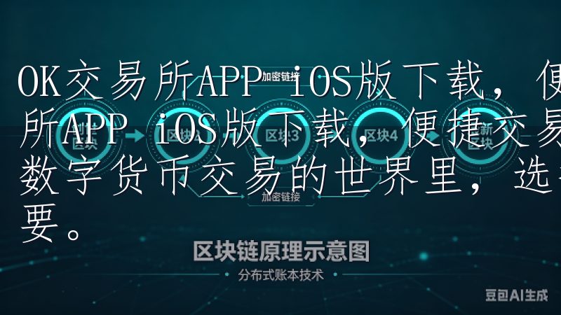 OK交易所APP iOS版下载，便捷交易新体验 OK交易所APP iOS版下载，便捷交易新体验：快速入门指南 在数字货币交易的世界里，选择一个可靠且便捷的交易平台至关重要。