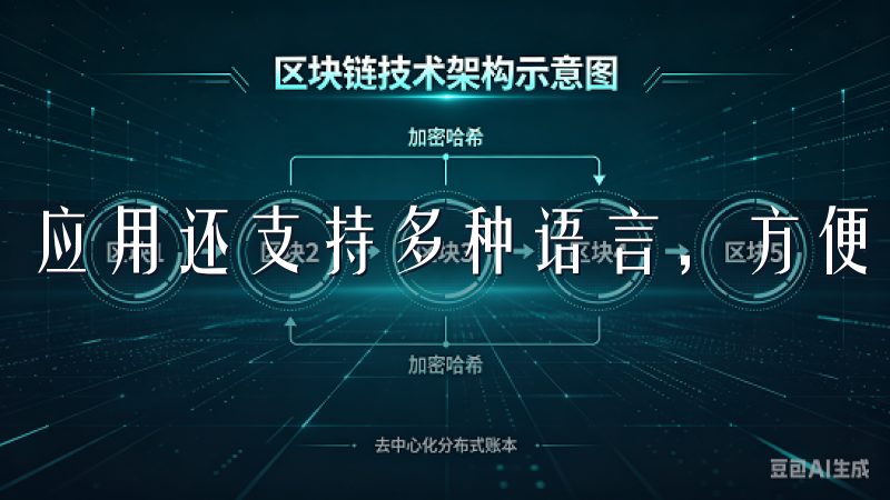 应用还支持多种语言，方便全球用户使用。
