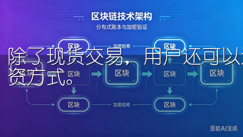 除了现货交易,用户还可以进行期货、合约及杠杆交易等多种投资方式。