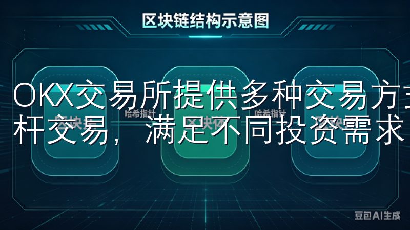 OKX交易所提供多种交易方式，包括现货交易、合约交易和杠杆交易，满足不同投资需求。