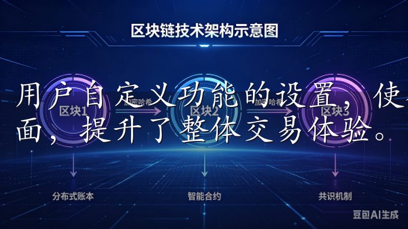 用户自定义功能的设置，使得每位用户都能根据自身需求调整界面，提升了整体交易体验。
