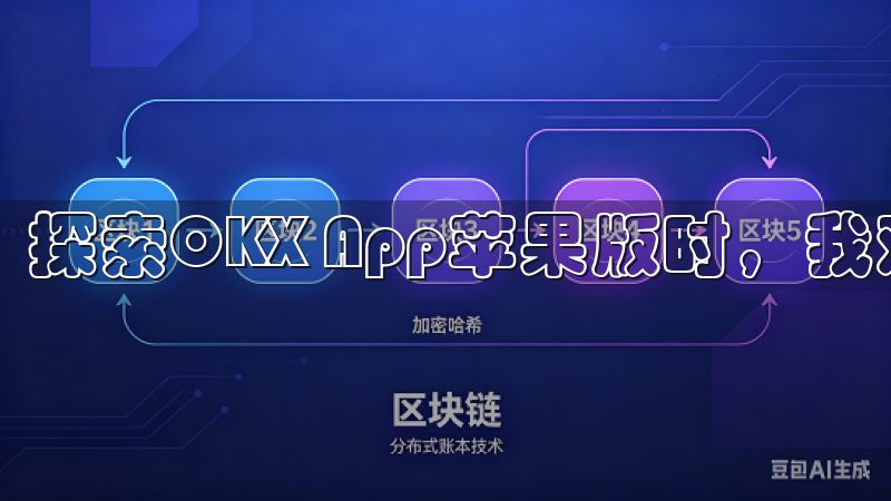 探索OKX App苹果版时，我对其安全措施感到十分安心。