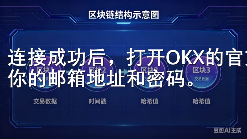 连接成功后,打开OKX的官方网站,点击“注册”按钮,填写你的邮箱地址和密码。