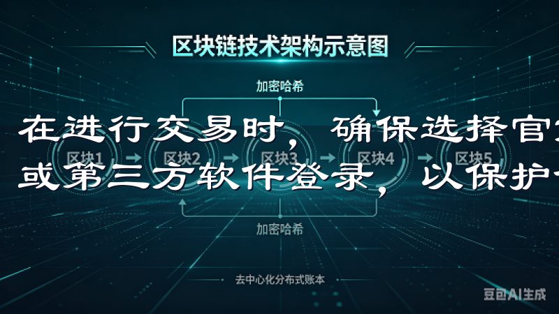 在进行交易时，确保选择官方渠道进行操作，避免通过不明链接或第三方软件登录，以保护个人信息和资产安全。